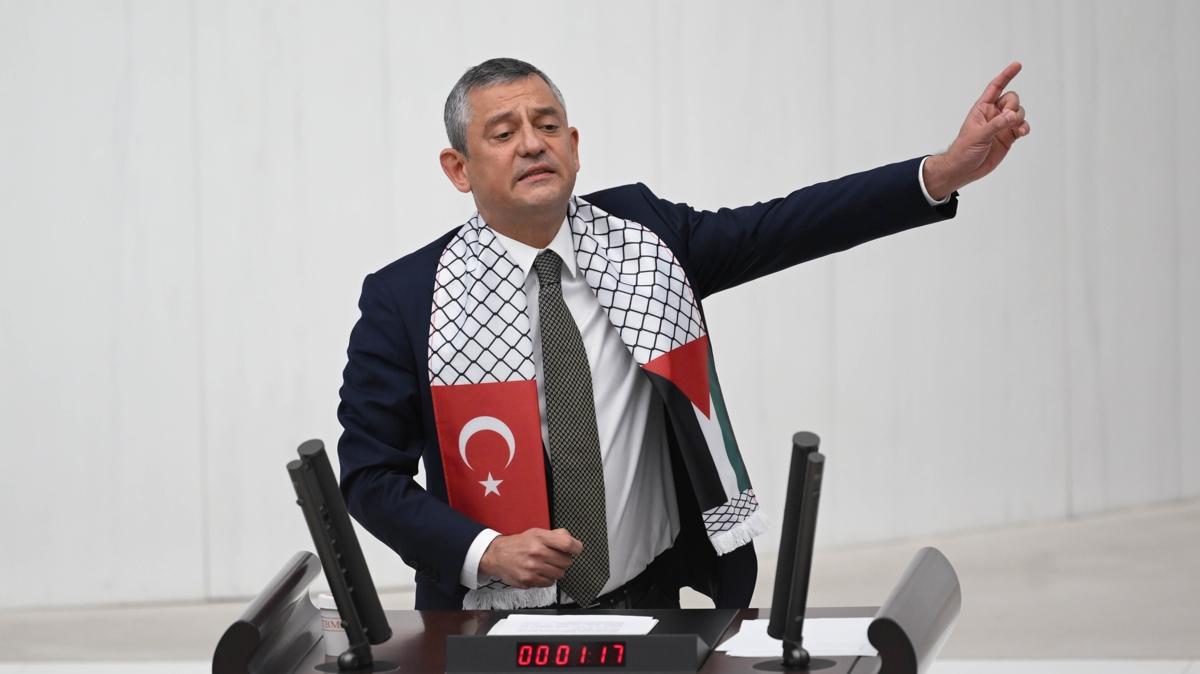 CHP'deki yolsuzlua ''Gazze'' klf... zgr zel'in iddialarn ariv rtt