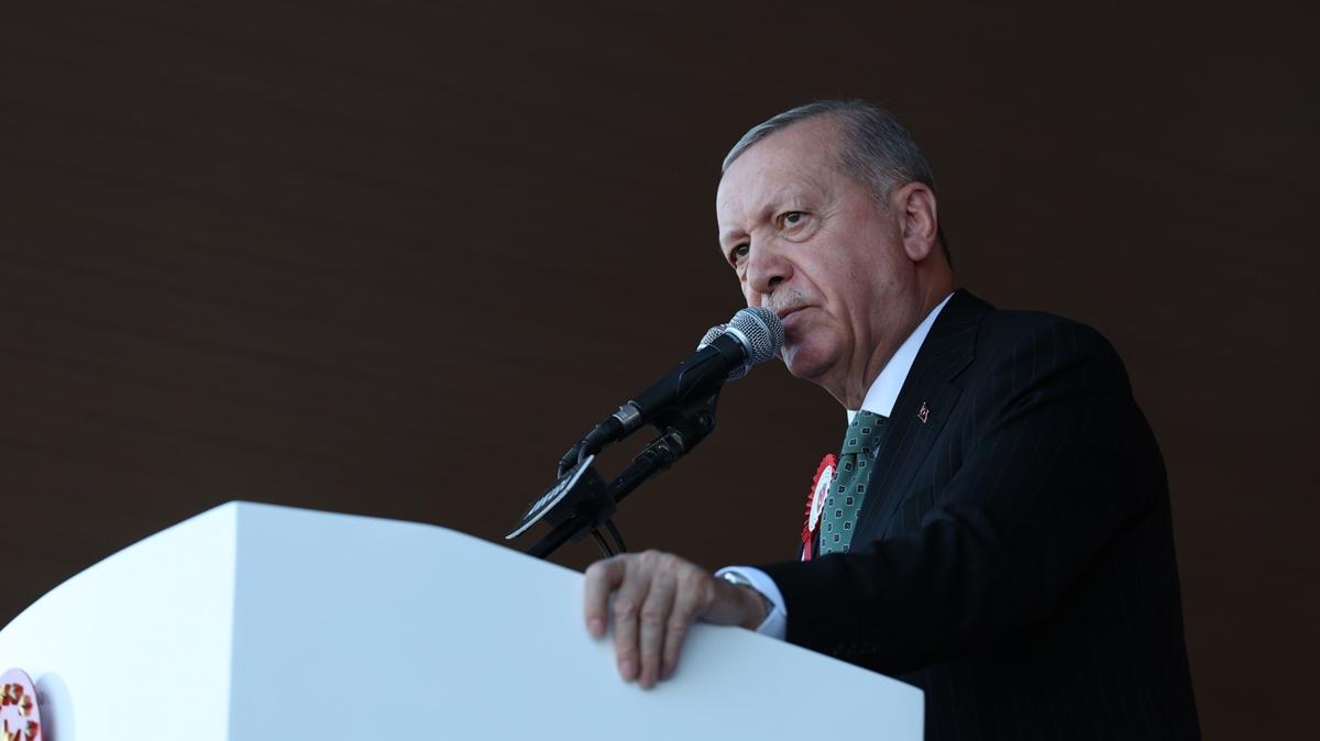 Cumhurbakan Erdoan'dan savunma sanayii vurgusu: Hepimizi gururlandracak mjdelerimiz olacak