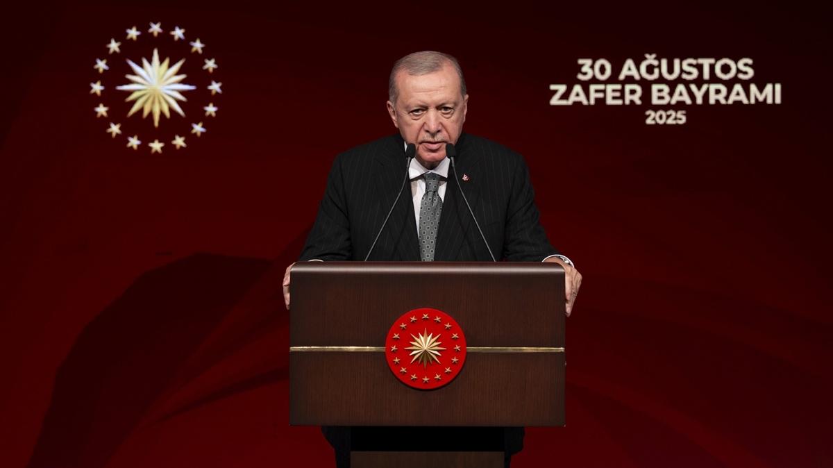 Klliyede millet ve tarih vurgusu... Cumhurbakan Erdoan: 30 Austos ebedi varlmzn mhrdr