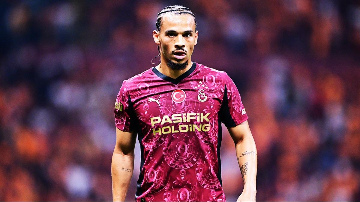 Leroy Sane, Galatasaray'da ampiyonlar Ligi hedefini aklad