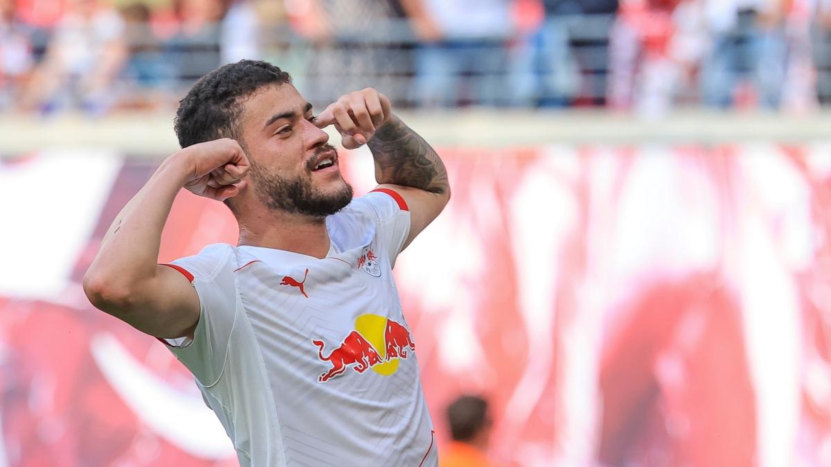 Romulo golle tant! Leipzig evinde hata yapmad