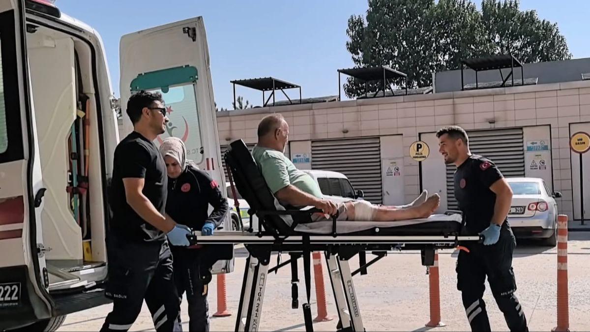 Bursa'da korkun kaza! Spiralle bacan kesti  