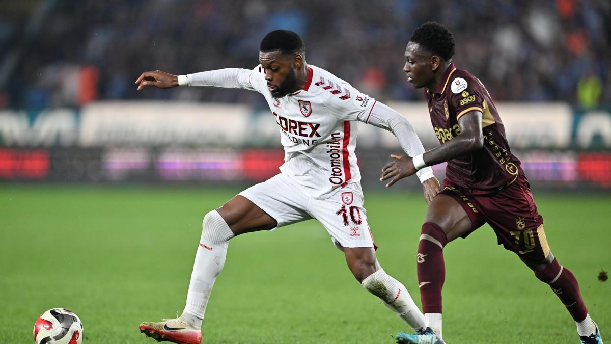 MA SONUCU: Trabzonspor 1-1 Samsunspor