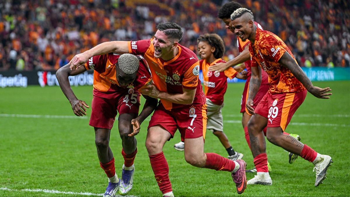 Kazanmaya devam ediyor! Galatasaray'dan 4'te 4