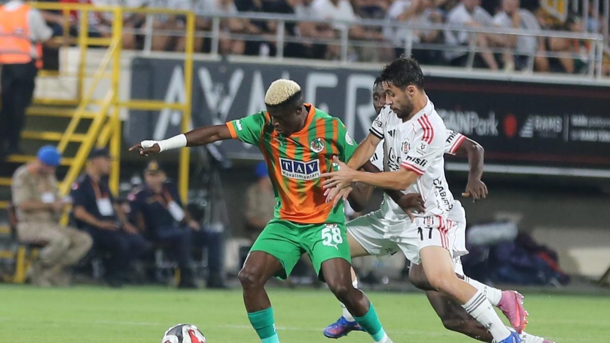 MA SONUCU: Alanyaspor 2-0 Beikta