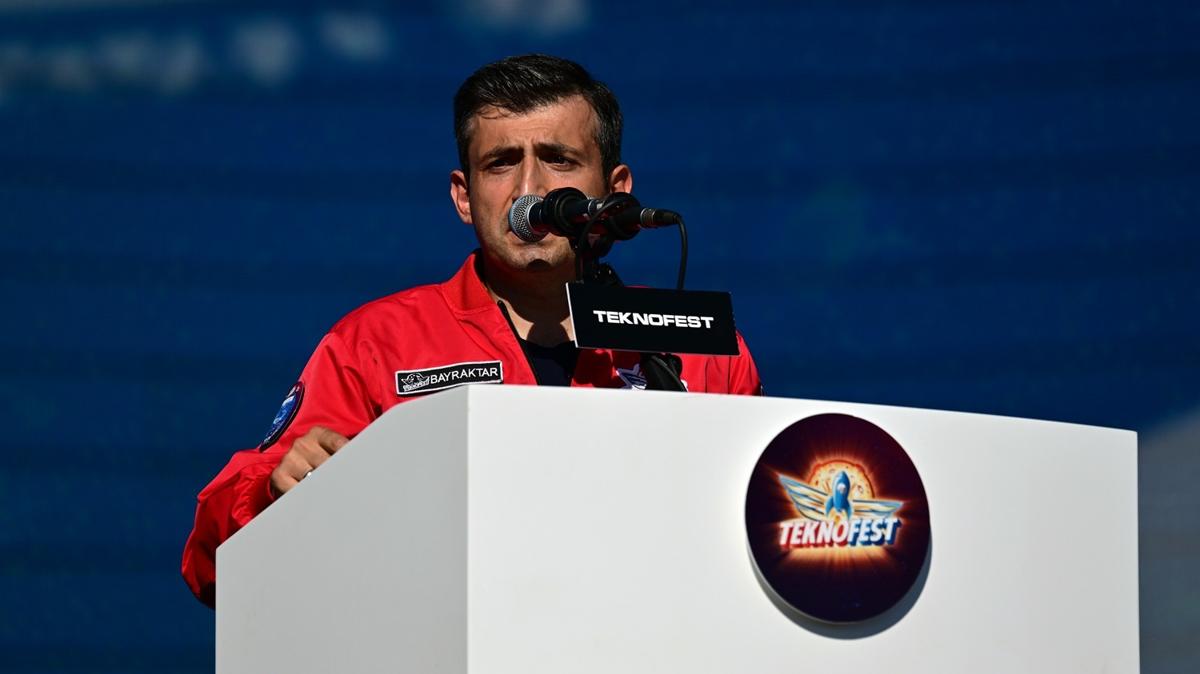 TEKNOFEST İstanbul'a davet... Selçuk Bayraktar: Rotamız belli, hedefimiz büyük