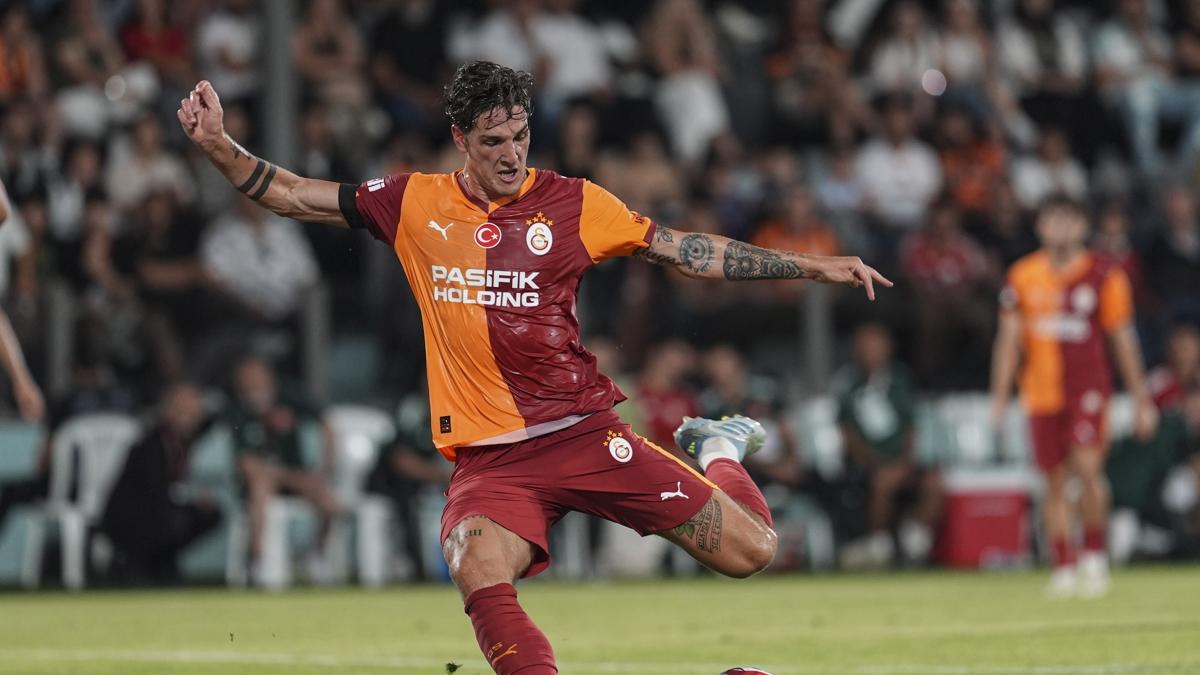 Galatasaray'da ayrlk! Nicolo Zaniolo geri dnd