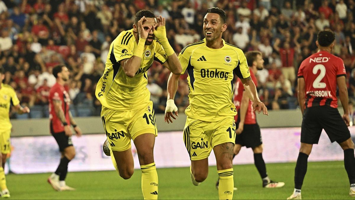 Mourinho sonras farkl kazand! Fenerbahe deplasmanda galip