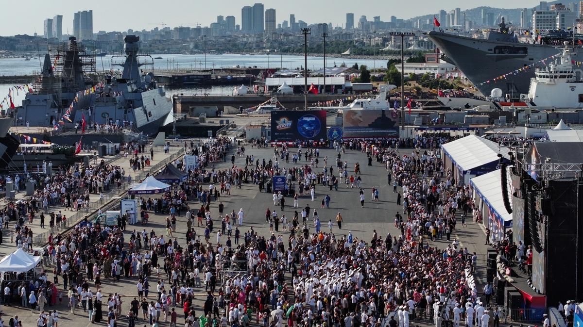 TEKNOFEST Mavi Vatan' 175 bin kii ziyaret etti