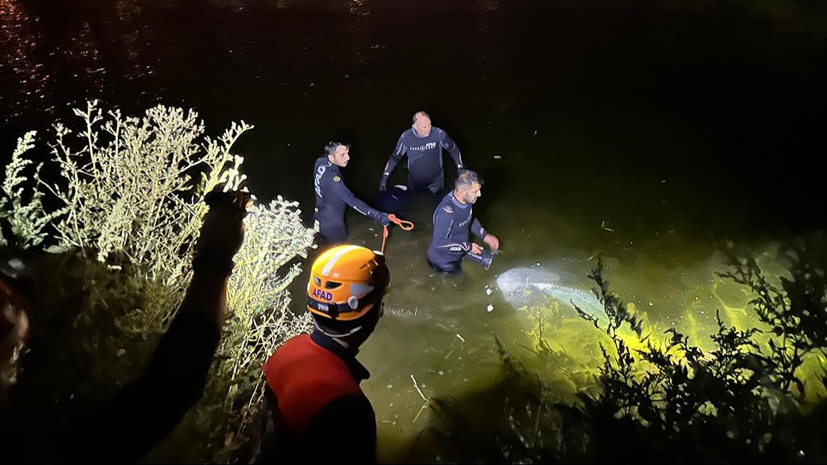 Erzurum'da sazlkta sr lm: Suyun zerinde bulundu