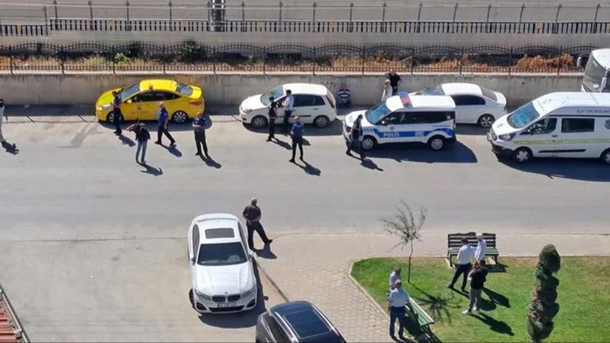 Eskiehir'de pheli lm! Ticari taksi ierisinde bulundu