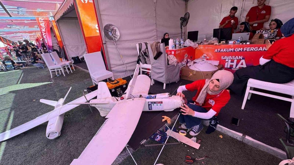Gen mhendisler TEKNOFEST'te yaryor! Gkeada'da HA sava