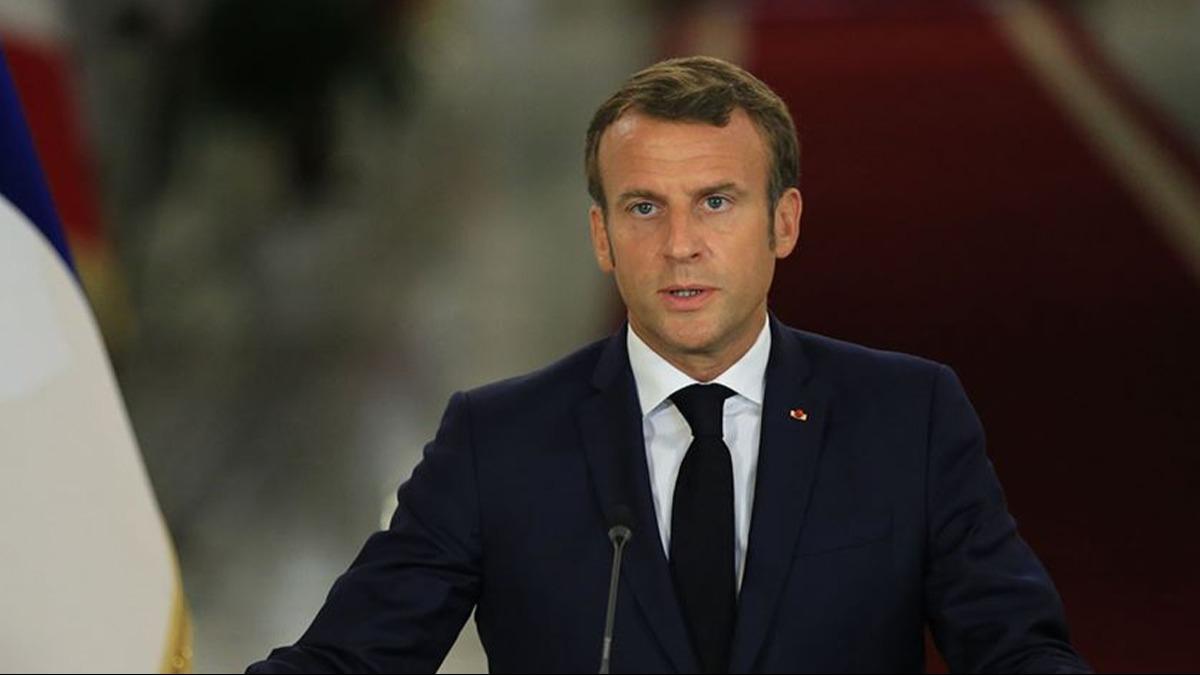 Macron'dan ABD'ye rest: Filistinlilere vize engeli kabul edilemez