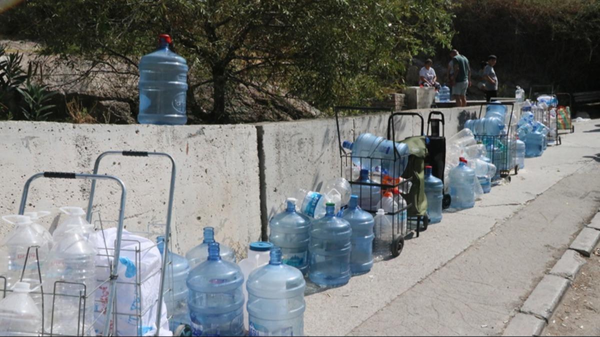 zmir krize are bulamad: 12 ile susuz kalmaya devam edecek