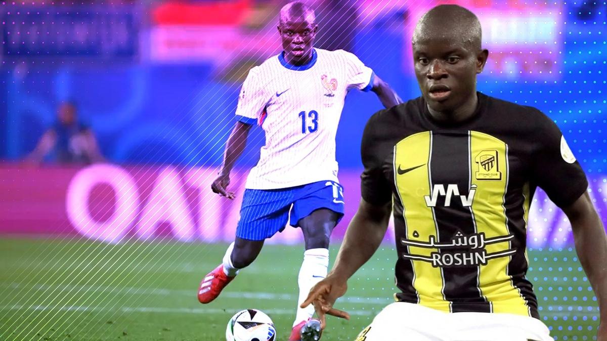 Kaderi belli oldu! N'Golo Kante, Sper Lig'e hayrl olsun