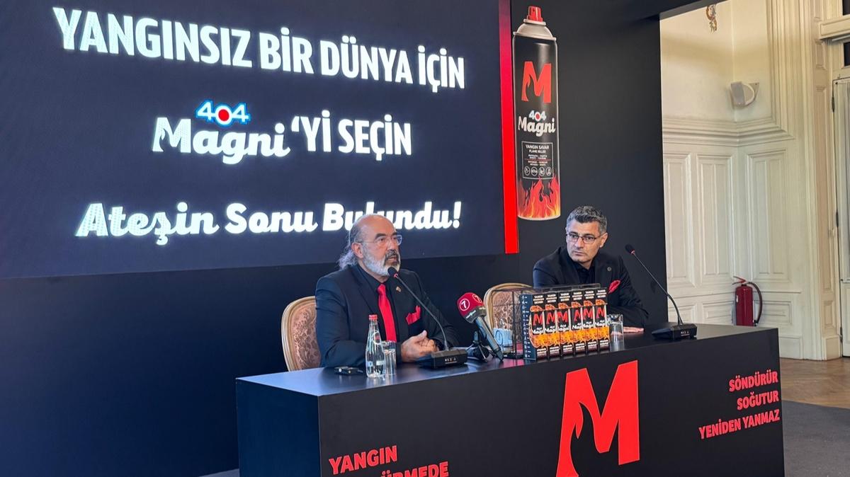 404 Kimya gelitirdii Magni markasyla yangn sndrcler retiyor