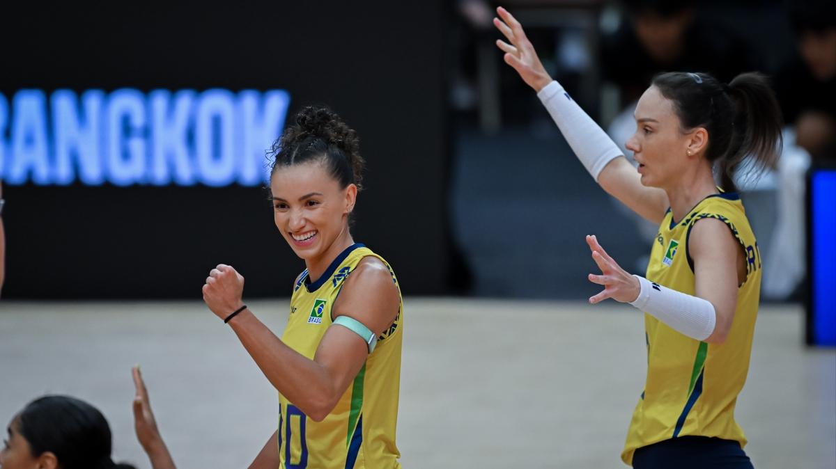 Brezilya, Dnya Voleybol ampiyonas'nda yar finalde