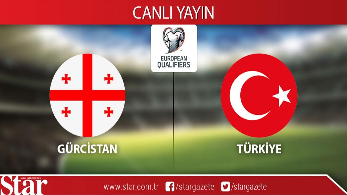 CANLI ANLATIM: Grcistan-Trkiye