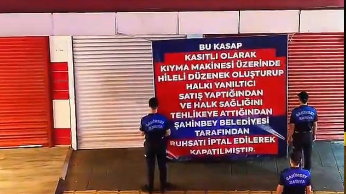 Gaziantep'te pes dedirten et hilesi: Kasap mhrlendi