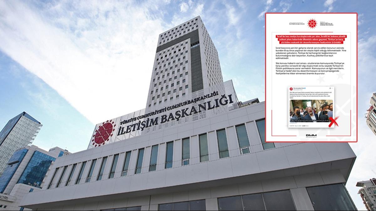 srail'in kara propagandasna geit yok! DMM, ''eski ve yalan'' diyerek ifa etti