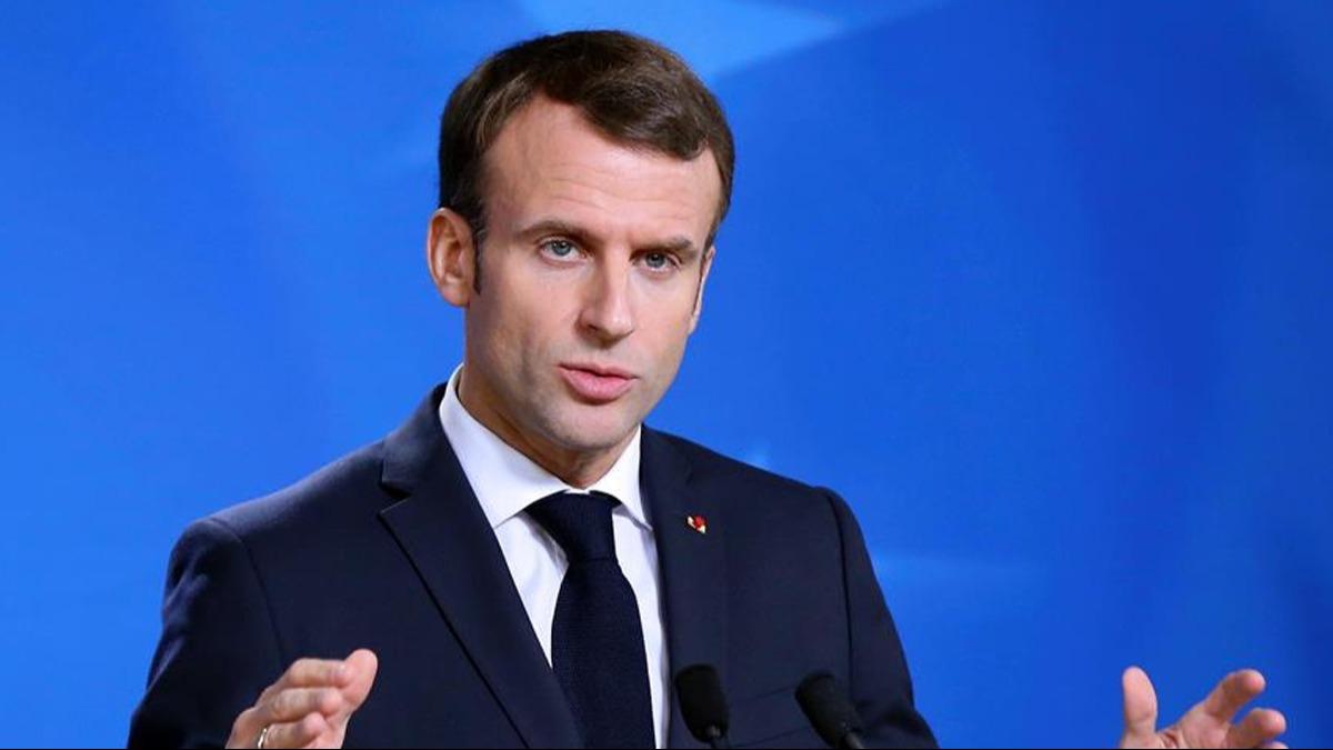 Macron'dan kritik aklama: 26 lke Ukrayna iin harekete geti