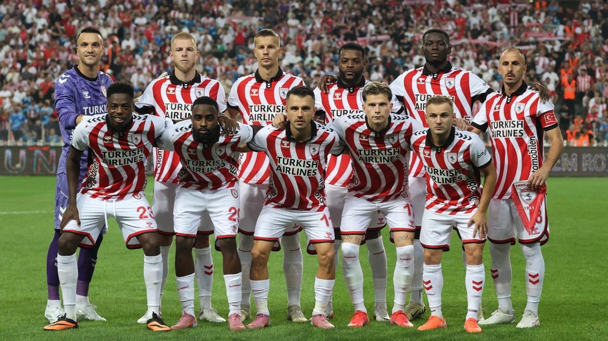 Samsunspor'un Konferans Ligi kadrosu belli oldu  