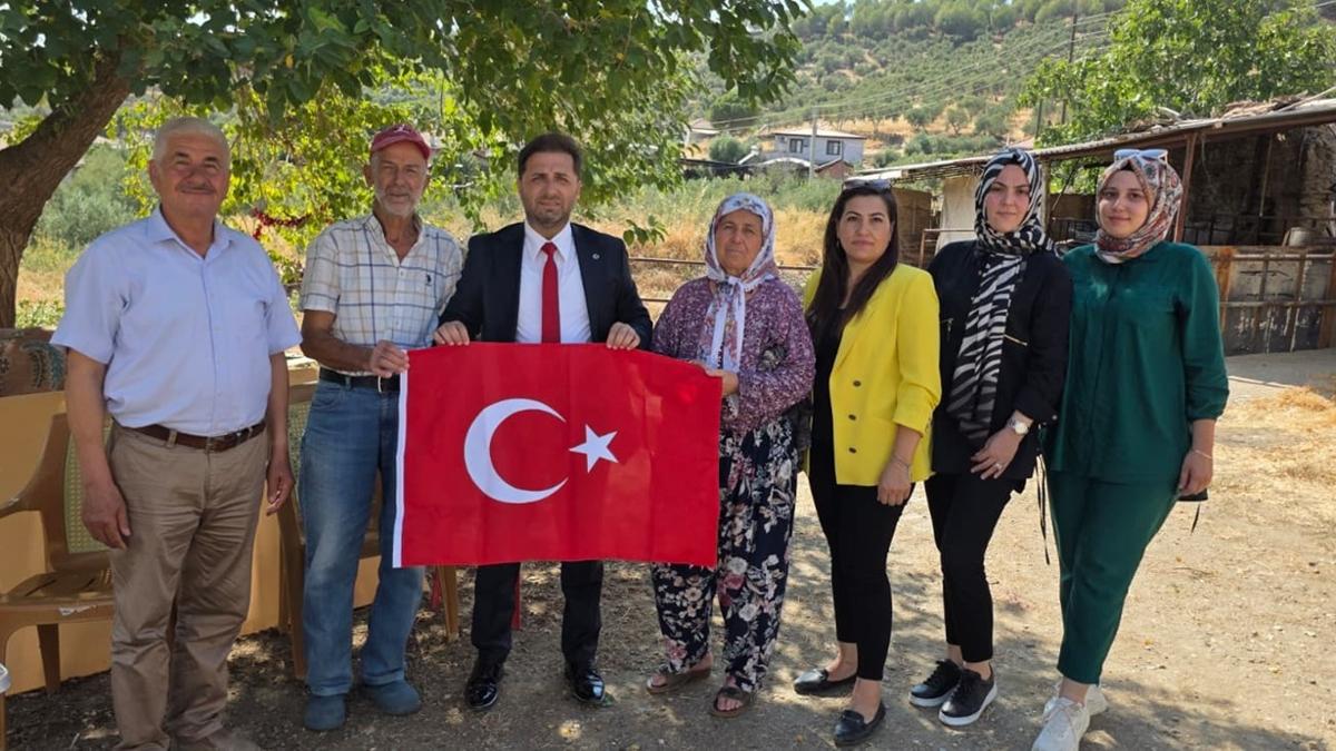 Cumhurbakan Erdoan'n mektubu ehit uzman avu Blk'n ailesine ulat