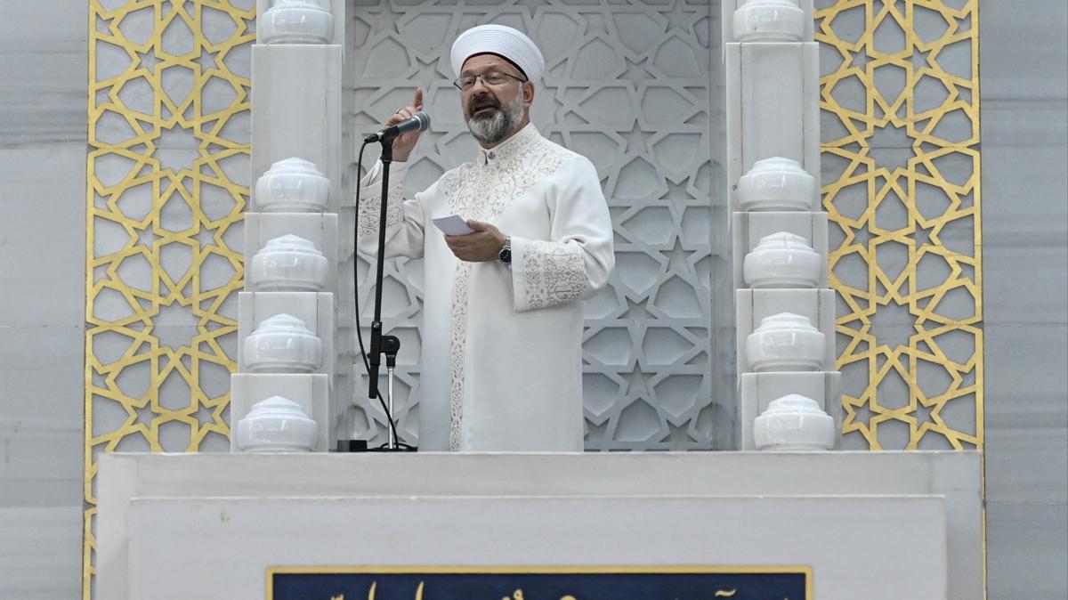 Diyanet leri Bakan Erba: Ahlaki ilkeleri ocuklarmza kazandralm
