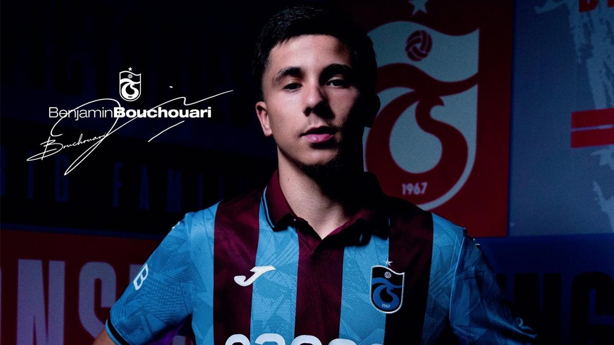 Resmen akland! Benjamin Bouchouari, Trabzonspor'da