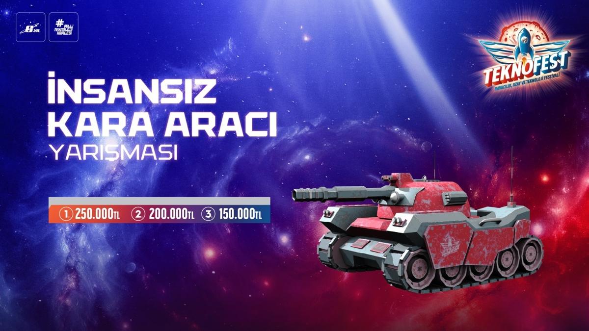 TEKNOFEST nsansz Kara Arac Yarmas finalleri Tekirda'da devam ediyor