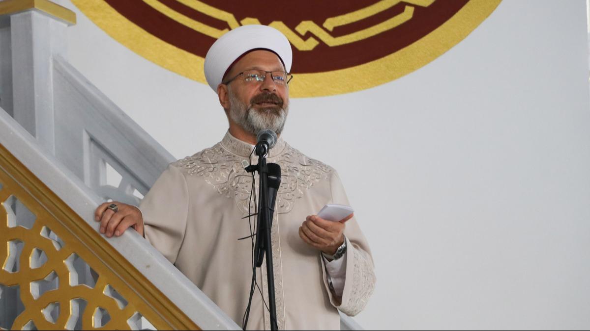 Diyanet leri Bakan Erba: lm her an kapmzda, ibadeti ertelemeyelim