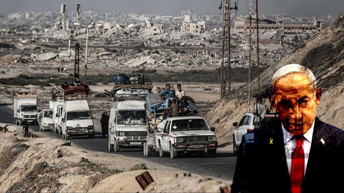 Katil Netanyahu kendini ele verdi! Kabul edilemez Gazze plann resmen itiraf etti