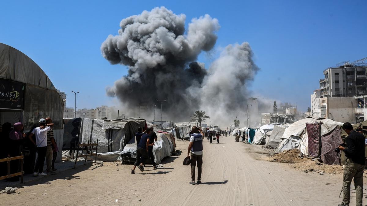 Soykrmc srail Gazze'de yeni katliama hazrlanyor! Filistinlilere skandal tehdit