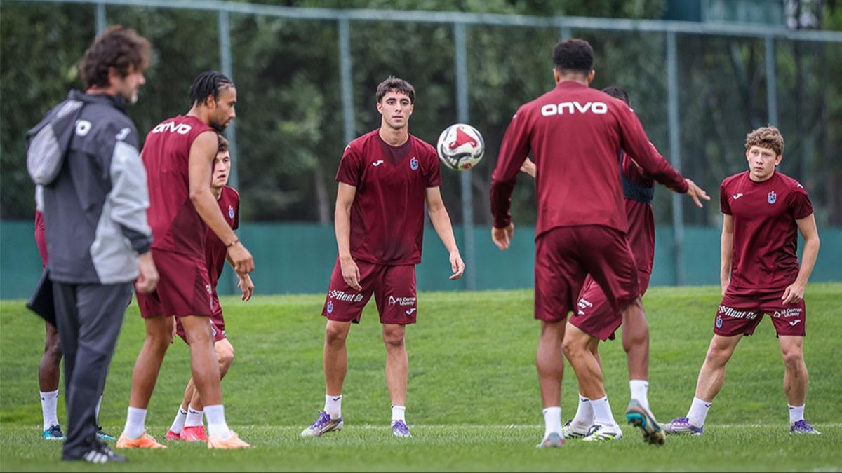 Trabzonspor, Fenerbahe derbisine hazrlanyor