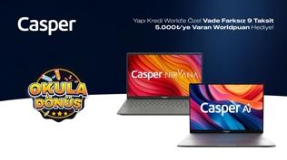Casper ile okula dn balyor