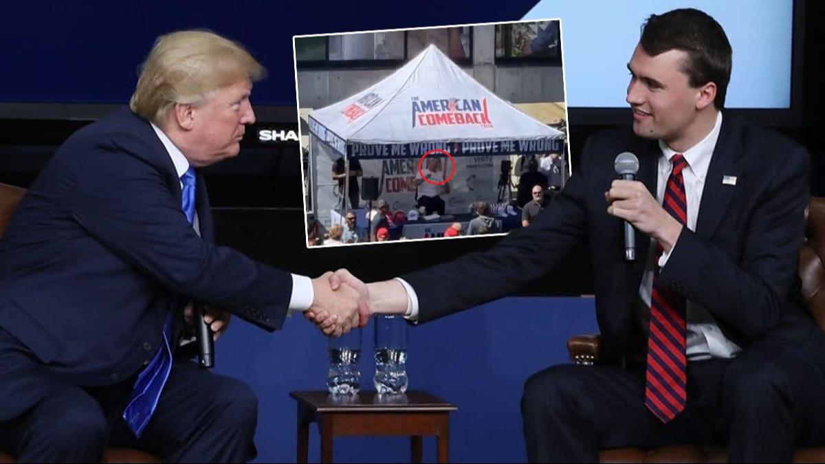 ABD siyasi arenasnda gerilim: Trump ve srail destekisi fenomen Charlie Kirk boynundan vuruldu