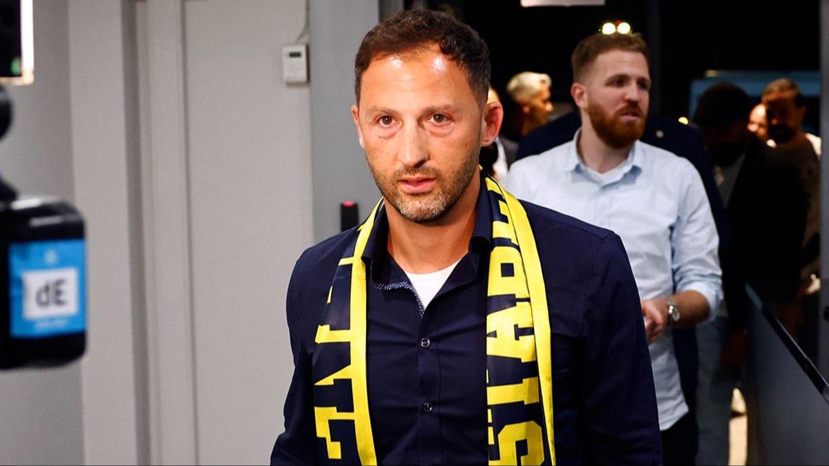 Fenerbahe duyurdu! Domenico Tedesco iin imza treni
