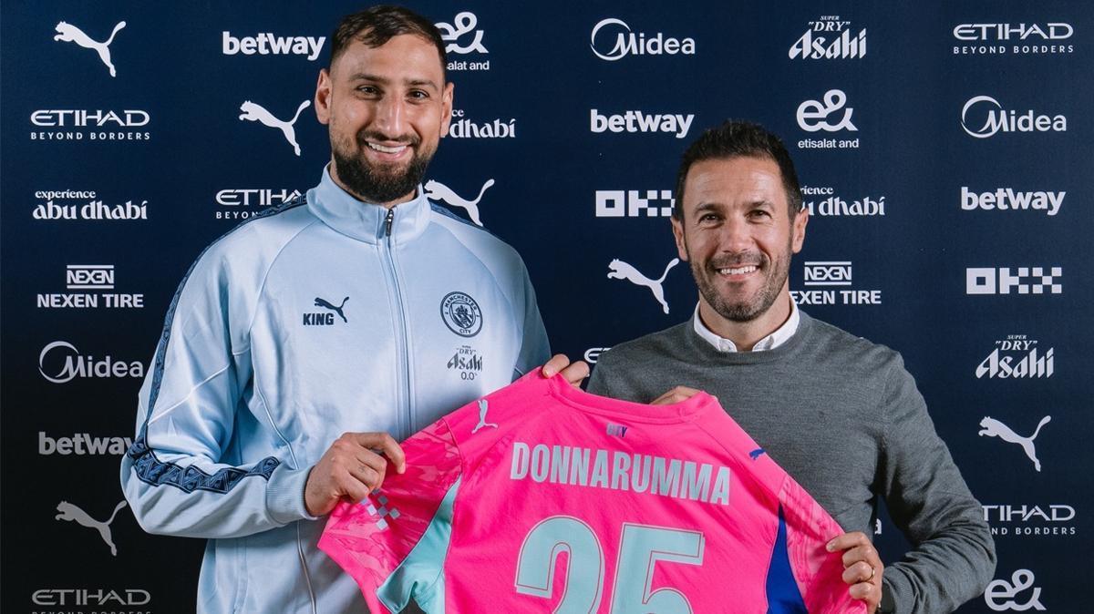 Manchester City, Donnarumma'y duyurdu