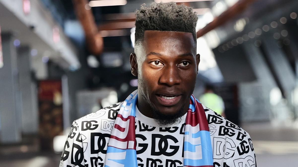 Transfer KAP'a bildirildi! Trabzonspor, Andre Onana'y aklad