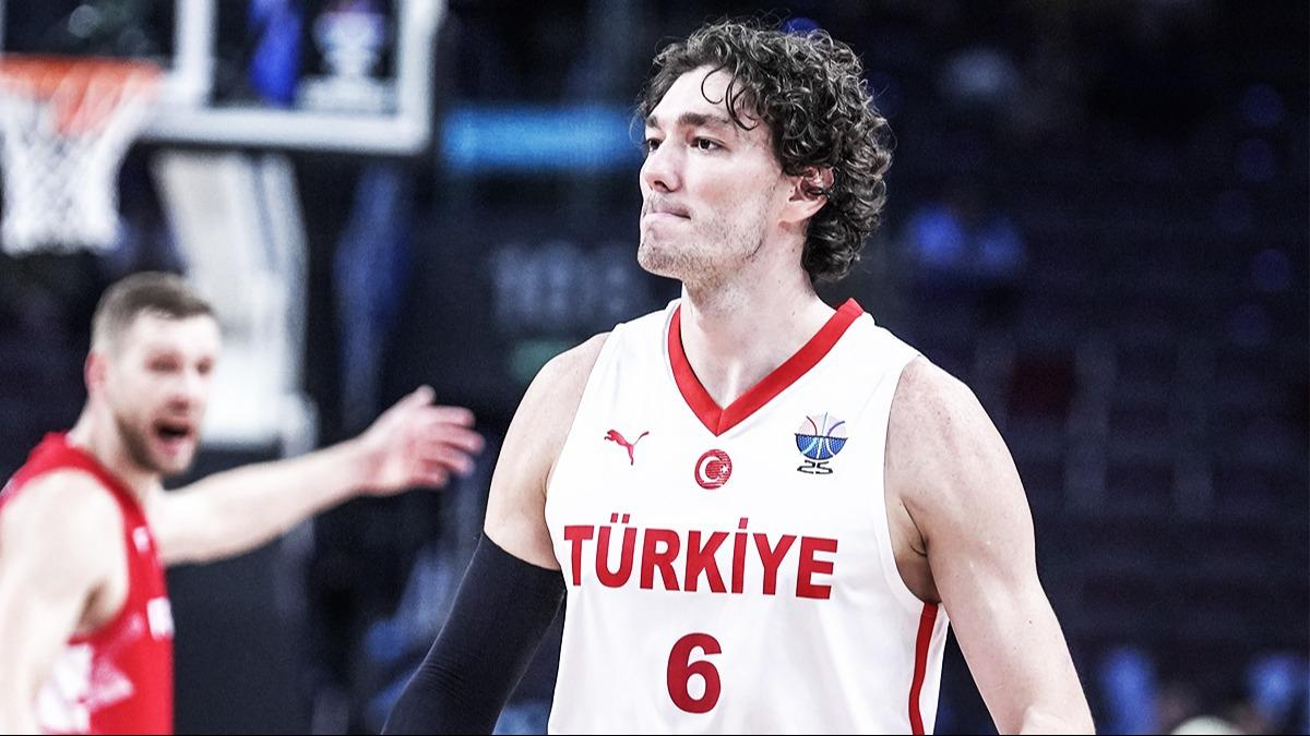 Cedi Osman kritik mata oynayacak m? Gzler ma saatine evrildi