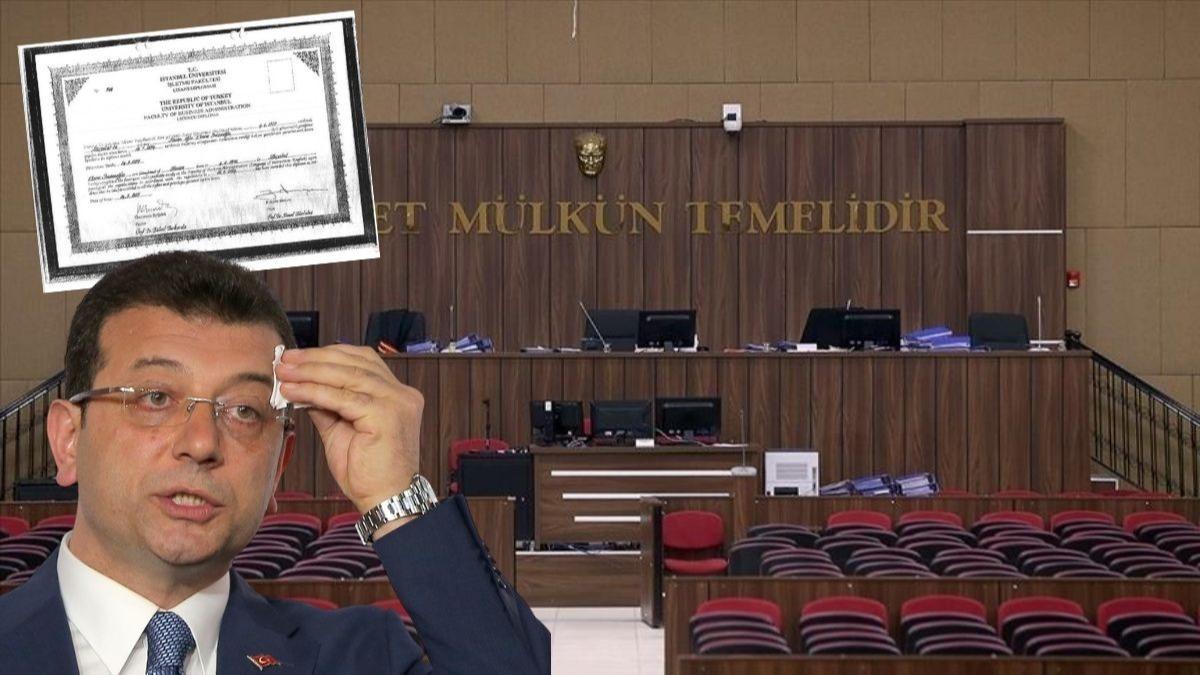 Sahte diploma davas bugn: mamolu mahkemeye kyor