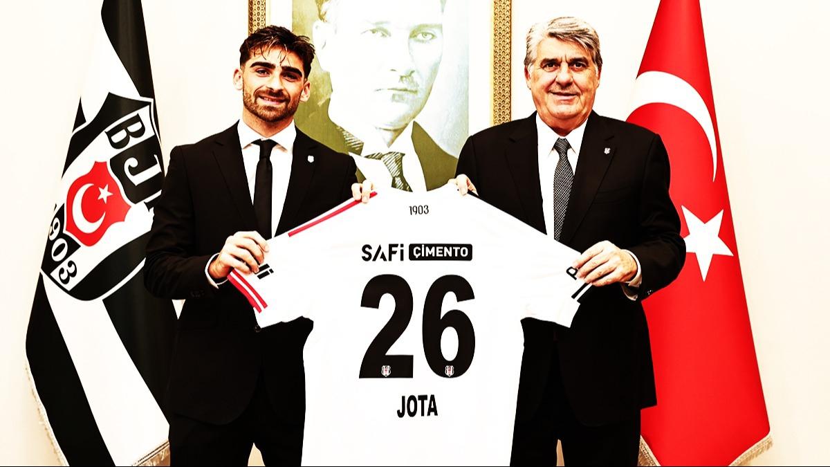 Beikta'n yeni yldz Jota Silva! Transferin perde arkas ortaya kt