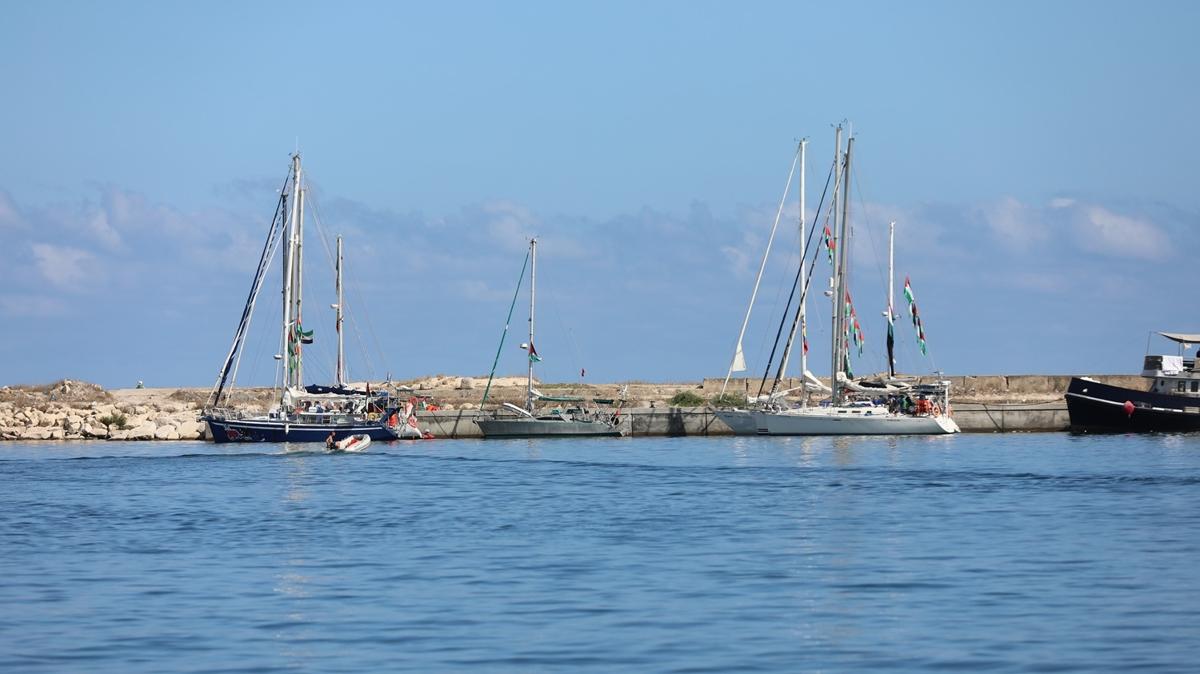 En kalabalk Gazze filosu denizde: Marip Sumud Filosu Tunus'tan yola kyor