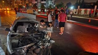 Mersin'de trafik kazasında 1 kişi öldü, 8 kişi yaralandı