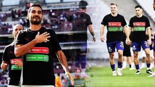 Süper Lig'de maçlar 'Nefret yok, futbol var' protestosuyla başladı