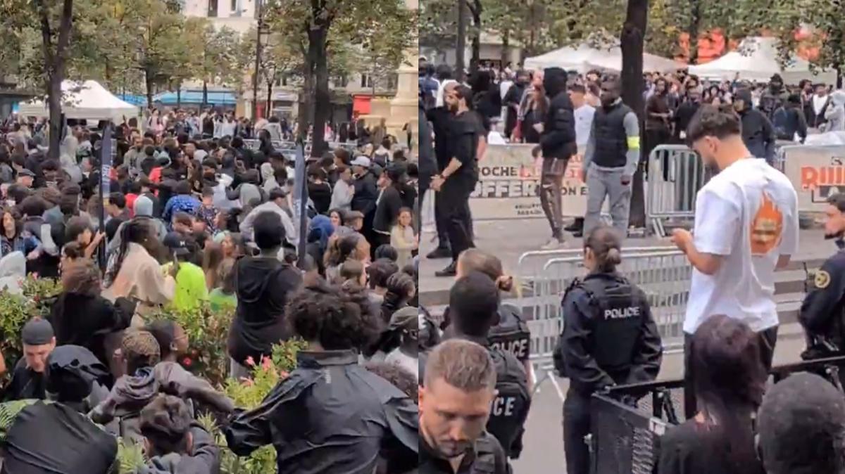 ''Bedava tavuk'' etkinlii izdihamla sonuland: Grntler Avrupa lkesinden