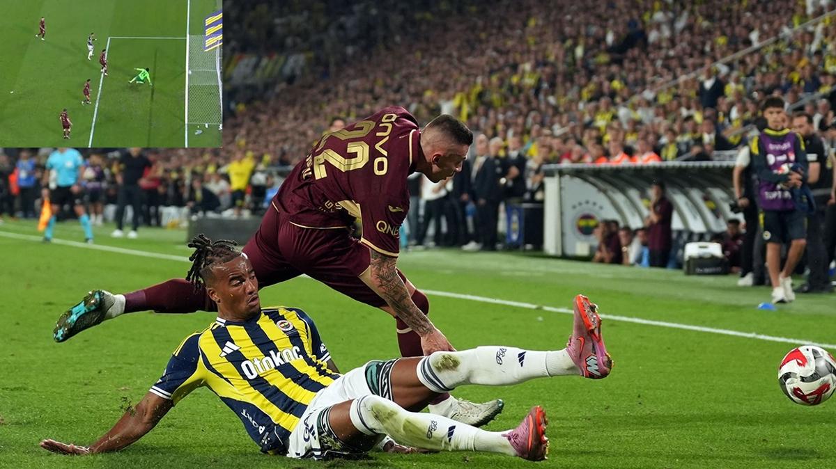 Fenerbahe'den gol itiraz! te o pozisyon