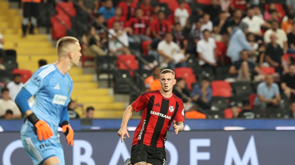Gaziantep FK evinde hata yapmad