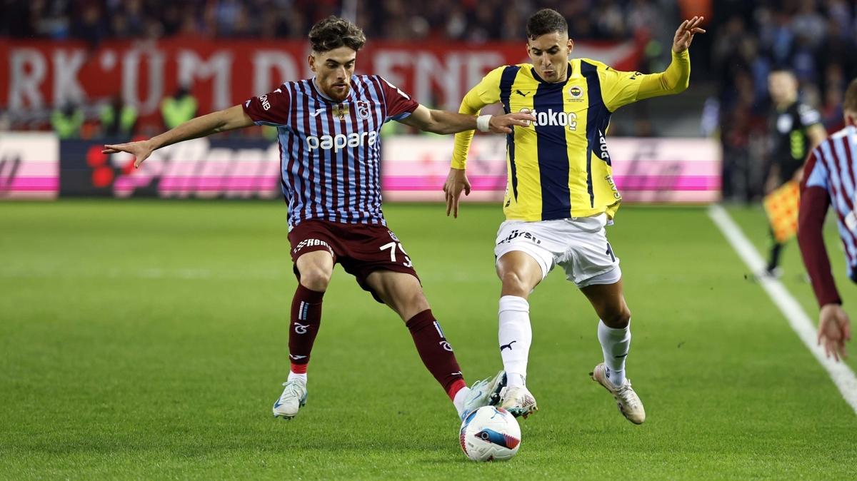 Kadky'de dev randevu! te ma ncesi Fenerbahe ve Trabzonspor'da son durum...