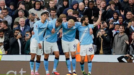 Manchester derbisinde kazanan City! 3 golle galip geldiler